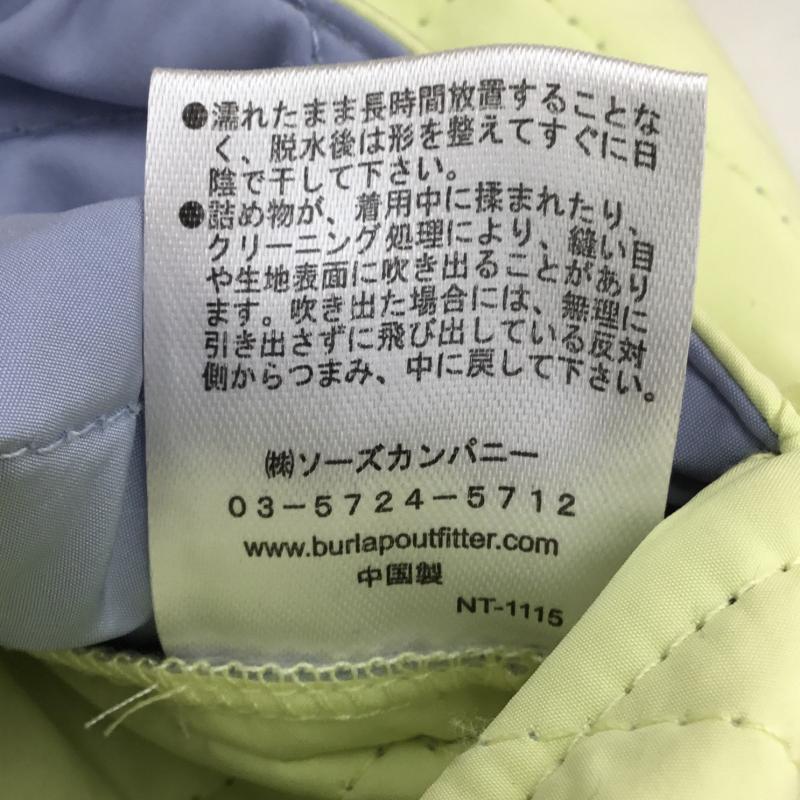 バーラップ アウトフィッター BURLAP OUTFITTER ベスト ベスト 7号 無地 黄 / イエロー / メンズ USED 古着 中古 10113097
