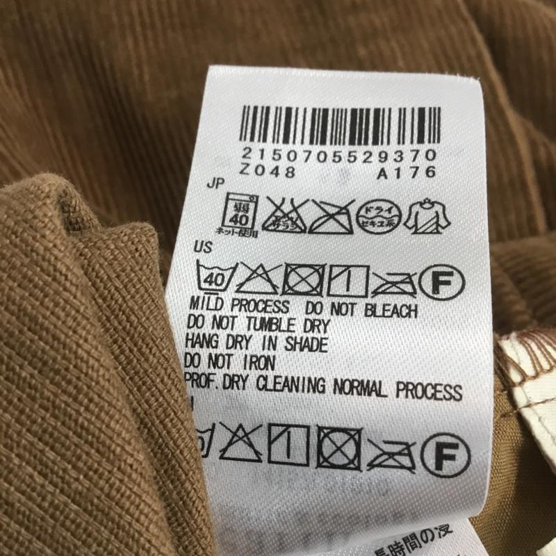 アースミュージックアンドエコロジー earth music&ecology スカート ミニスカート M 無地 茶 / ブラウン / レディース USED 古着 中古 10045219