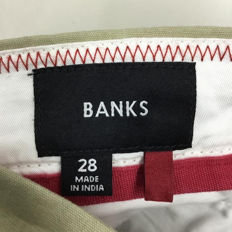 バンクス BANKS パンツ チノパン 28 無地 ベージュ / ベージュ / メンズ USED 古着 中古 10117729