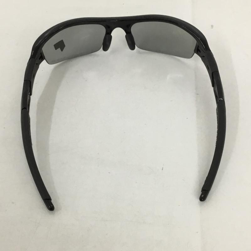 オークリー OAKLEY めがね・サングラス サングラス 12-900J FLAK JACKET スポーツサングラス ミラーレンズ 箱有 ロゴ、文字 黒 / ブラック / メンズ USED 古着 中古 10129375