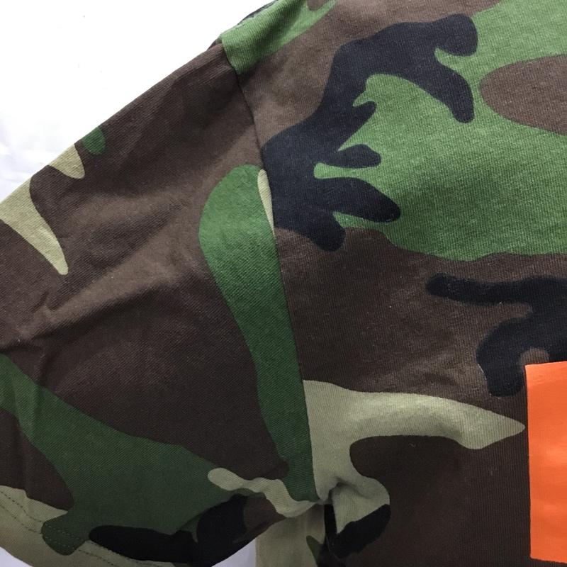 古着 USED Tシャツ 半袖 半袖カットソー プリントTシャツ クルーネックカットソー ミリタリーシャツ XL カモフラージュ柄・迷彩 マルチカラー / マルチカラー / メンズ USED 古着 中古 10106487