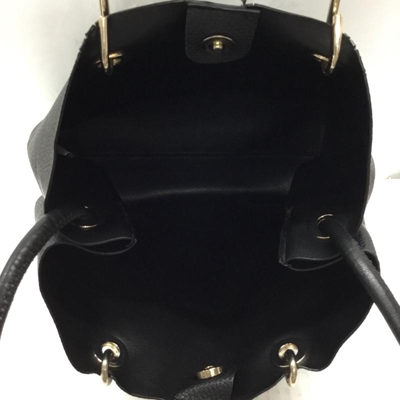 ザラ ZARA ショルダーバッグ ショルダーバッグ 2006 004 040 ポーチ付き 無地 黒 / ブラック / レディース USED 古着 中古 10108907