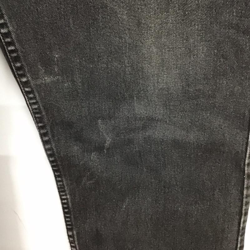 トミー ジーンズ TOMMY JEANS パンツ デニム、ジーンズ 無地 黒 / ブラック /  メンズ USED 古着 中古 10128540
