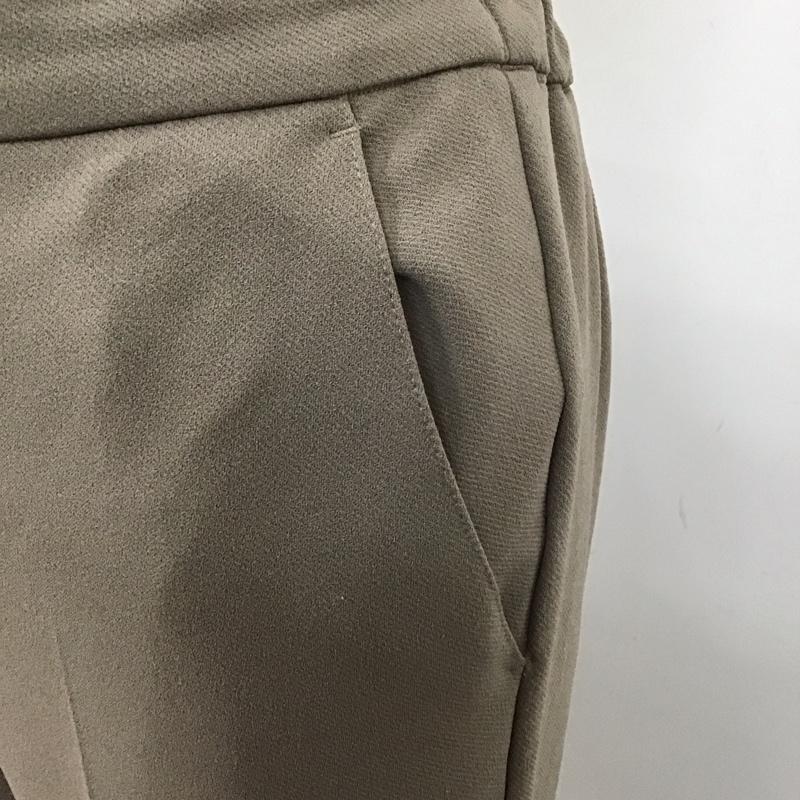 アーバンリサーチ URBAN RESEARCH ボトムス ボトムス UR14-24X001 カットソーイージーパンツ 36 無地 茶 / ブラウン / レディース USED 古着 中古 10118808