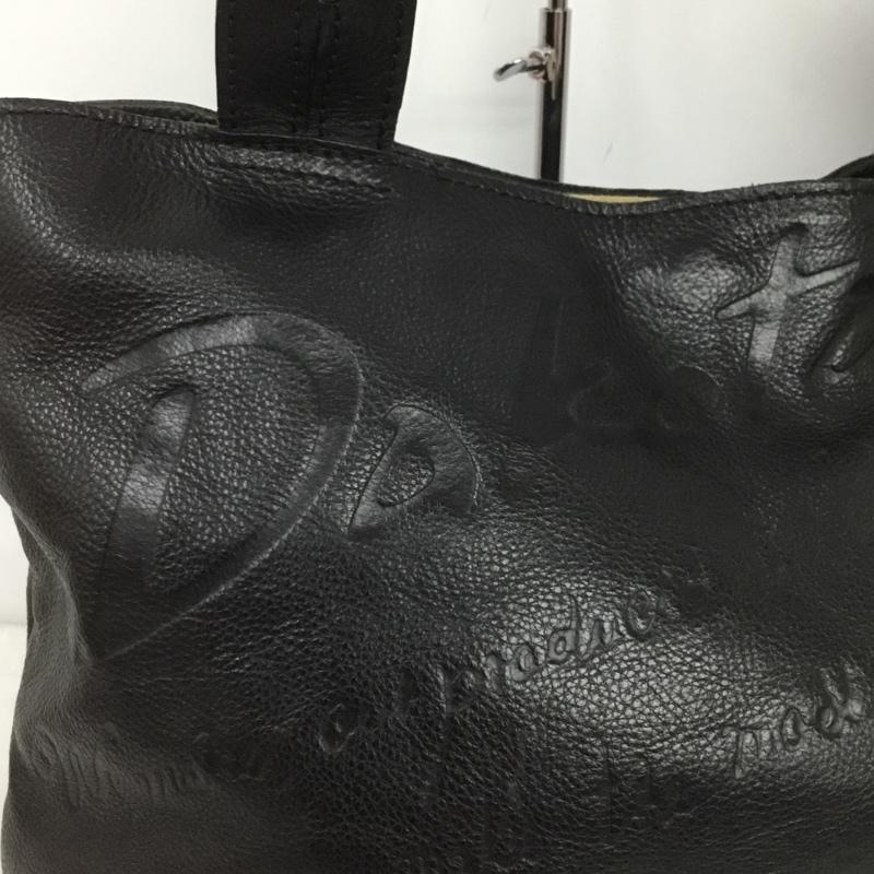 ダコタ Dakota トートバッグ トートバッグ レザー ロゴ、文字 黒 / ブラック / レディース USED 古着 中古 10132052