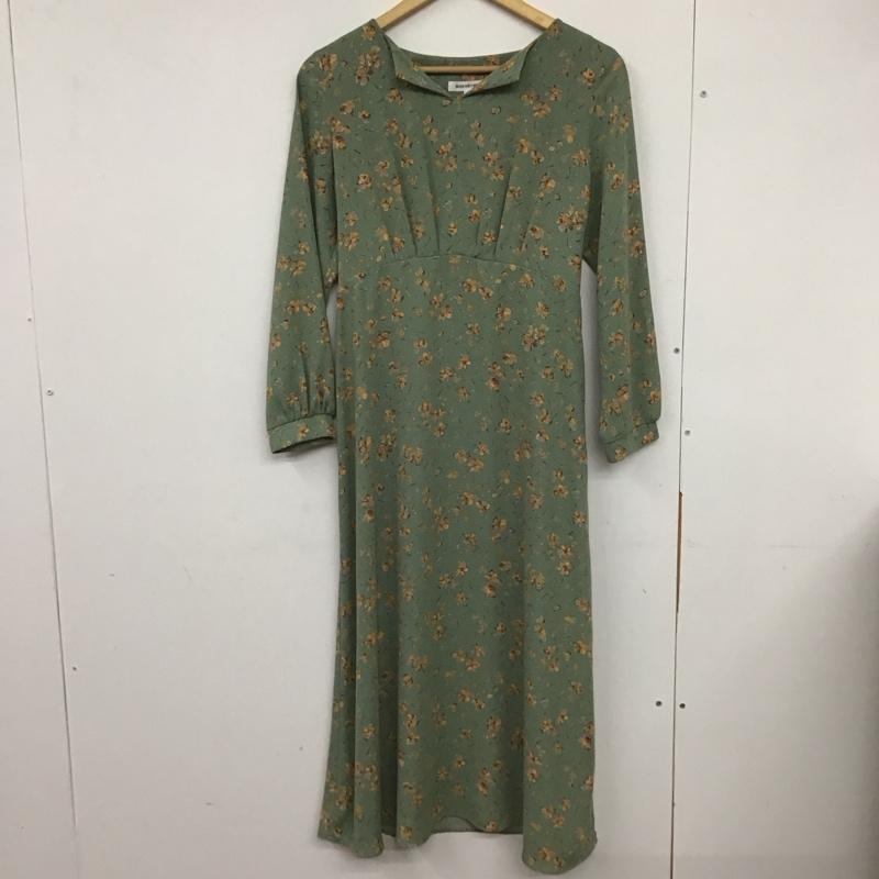ナチュラルビューティーベーシック NATURAL BEAUTY BASIC ワンピース ロングスカート S 総柄 マルチカラー / マルチカラー /  レディース USED 古着 中古 10133423