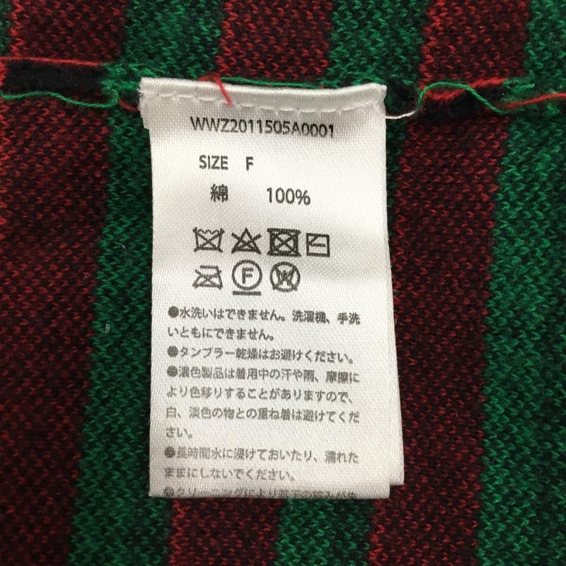 クーキー KOOKY N ポロシャツ 半袖 半袖ポロシャツ カラーシャツ 半袖カットソー FREE ボーダー柄 マルチカラー / マルチカラー /  メンズ USED 古着 中古 10113306