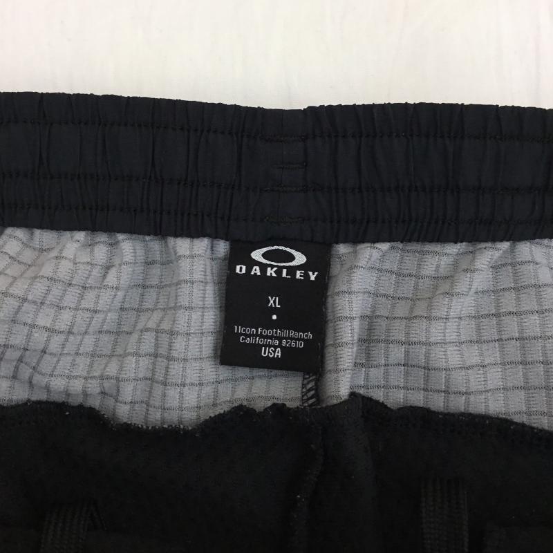 オークリー OAKLEY パンツ ワークパンツ、ペインターパンツ Dual wind warm pants 422339JP XL ロゴ、文字 黒 / ブラック / メンズ USED 古着 中古 10136372