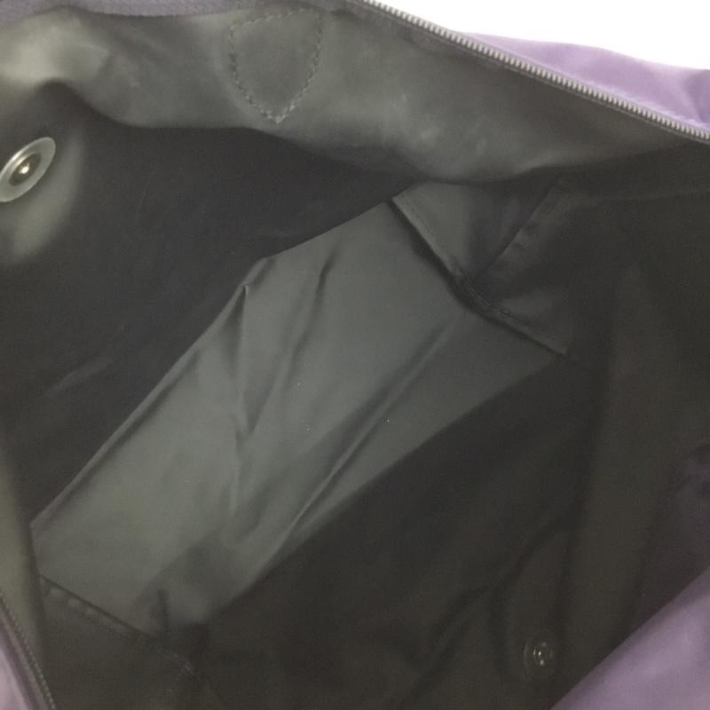 ロンシャン LONGCHAMP トートバッグ トートバッグ 折り畳み ワンポイント 紫 / パープル / レディース USED 古着 中古 10137431