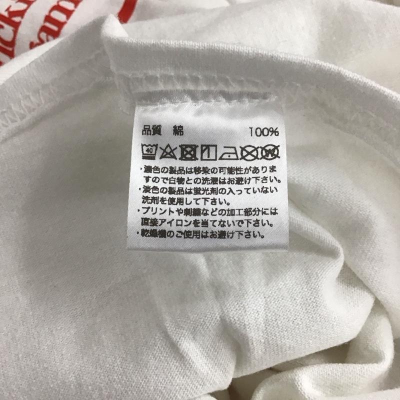エム M Tシャツ 半袖 XL プリント X ロゴ、文字 白 / ホワイト / メンズ USED 古着 中古 10138215