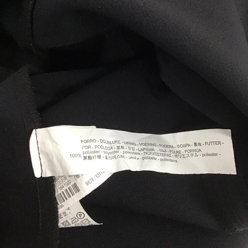 ザラ ZARA ワンピース ロングスカート ロングワンピース ノースリーブワンピース フレアスカート M 無地 黒 / ブラック / レディース USED 古着 中古 10107720
