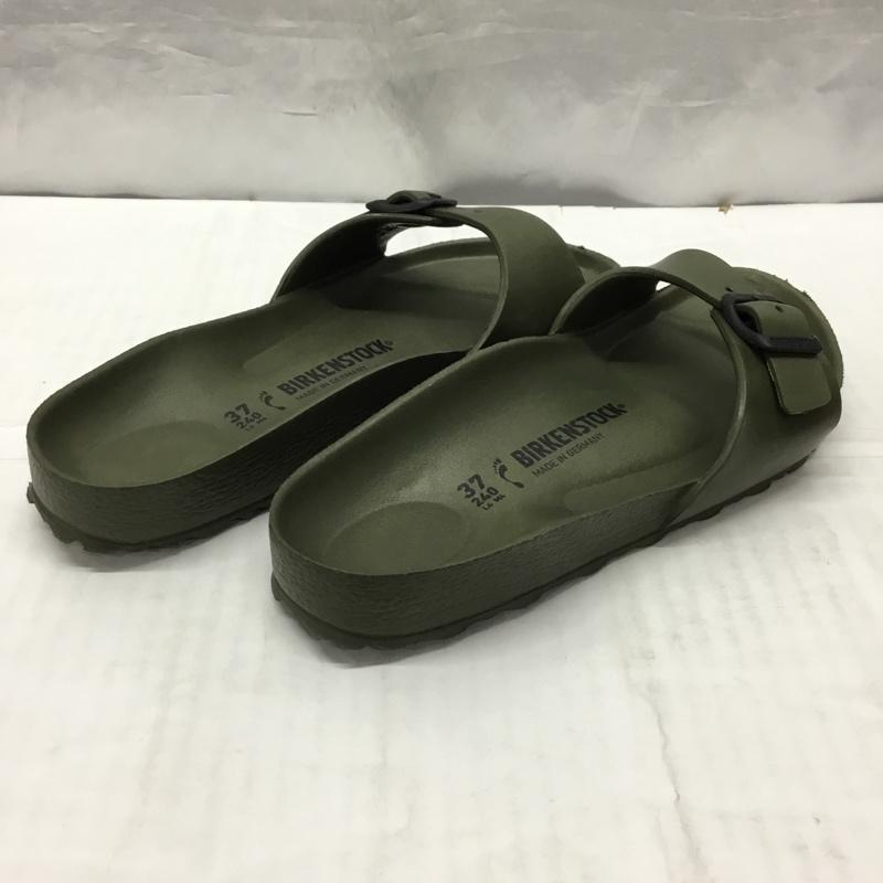 ビルケンシュトック BIRKENSTOCK サンダル サンダル EVA 37 24.0cm 無地 カーキ / カーキ / レディース USED 古着 中古 10121824