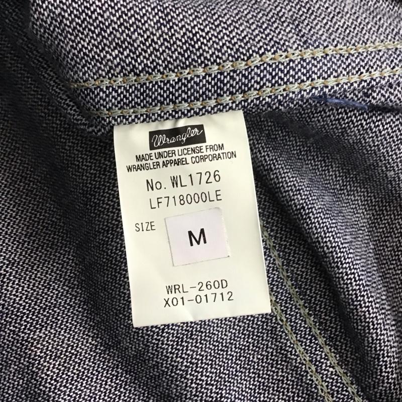 ローリーズファーム LOWRYS FARM ジャケット、上着 ジャケット、ブレザー デニムジャケット Gジャン Wrangler M 無地 インディゴ / インディゴ / レディース USED 古着 中古 10138167