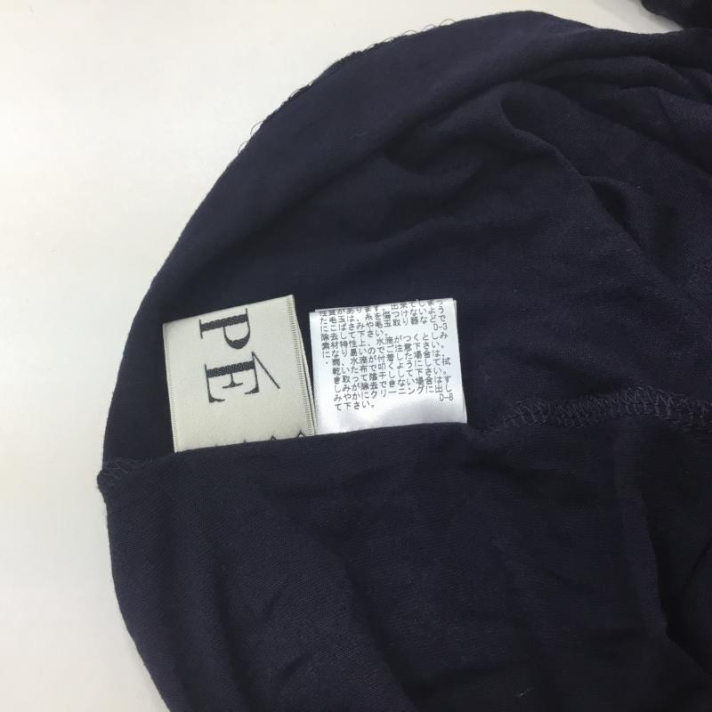 ロペ ROPE' ワンピース ひざ丈スカート M 無地 紺 / ネイビー / レディース USED 古着 中古 10000367
