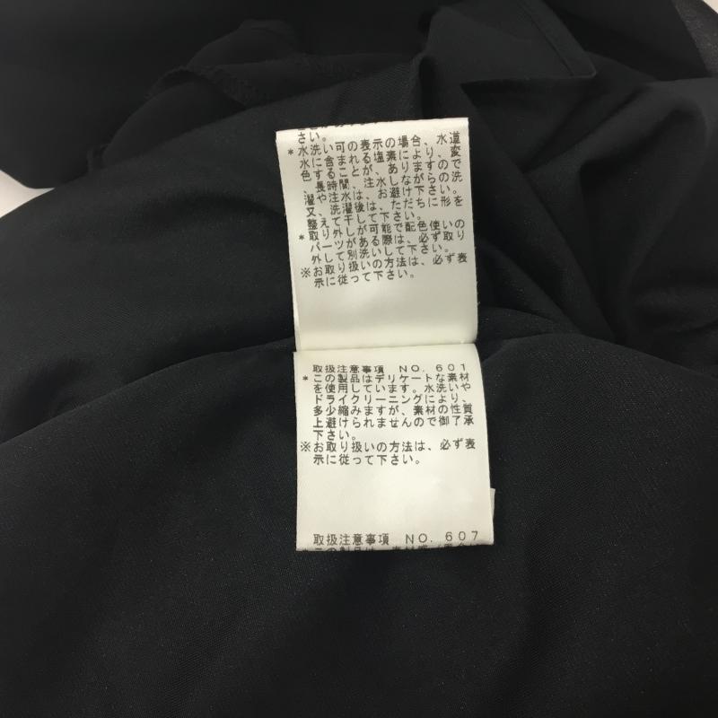 ビッキークチュール VICKYCOUTURE チュニック 長袖 2 無地 黒 / ブラック / レディース USED 古着 中古 10001374