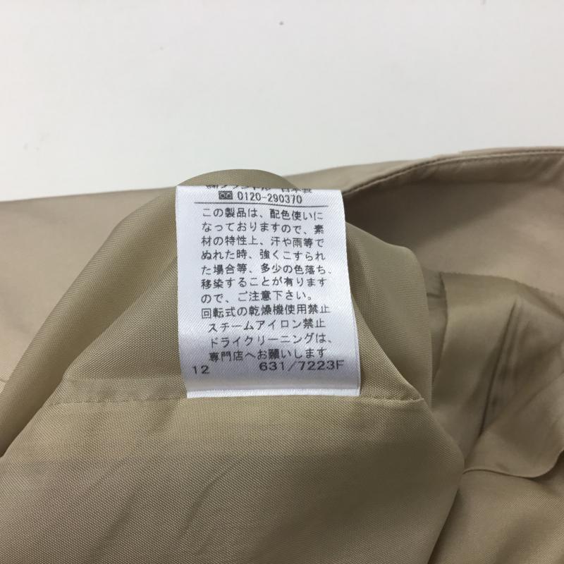 イネド INED スカート ひざ丈スカート 7 無地 ベージュ / ベージュ / レディース USED 古着 中古 10001375