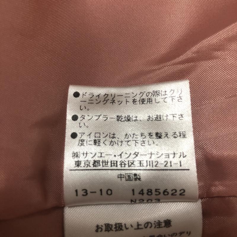 ナチュラルビューティーベーシック NATURAL BEAUTY BASIC スカート ミニスカート M 無地 桃 / ピンク / レディース USED 古着 中古 10002405