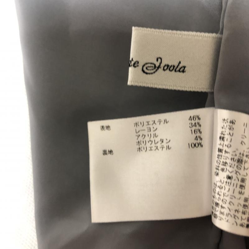 ホワイトジョーラ White Joola スカート ひざ丈スカート 無地 灰 / グレー / レディース USED 古着 中古 10004346