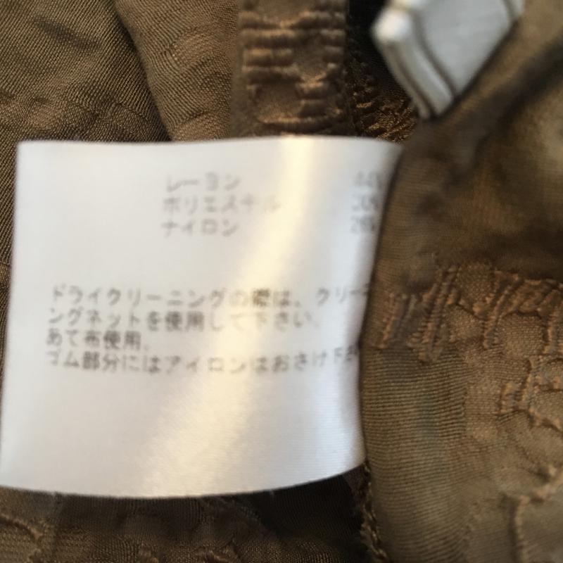 エミリアン EMILYAN カットソー 七分袖 9 無地 茶 / ブラウン / レディース USED 古着 中古 10004458