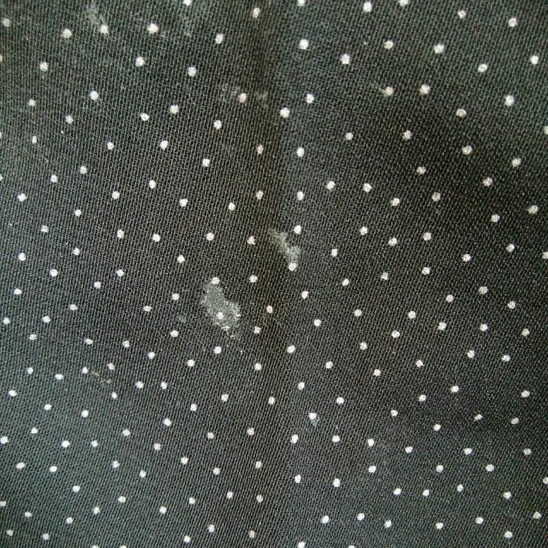ショコラ フィネ ローブ chocol raffine robe ボトムス ボトムス ワイドパンツ FREE ドット 黒 / ブラック / X 灰 / グレー / レディース USED 古着 中古 10004860