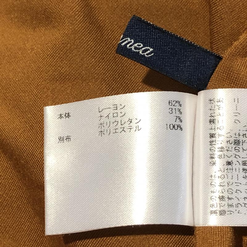 エンネア Ennea カットソー 七分袖 36 無地 茶 / ブラウン / レディース USED 古着 中古 10004907