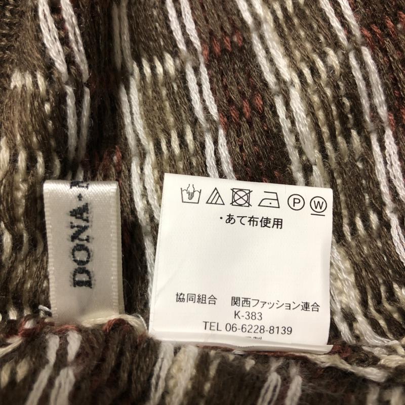 ドナマリー DONA MARIE スカート ひざ丈スカート 40 総柄 ベージュ / ベージュ / X 茶 / ブラウン / レディース USED 古着 中古 10005114