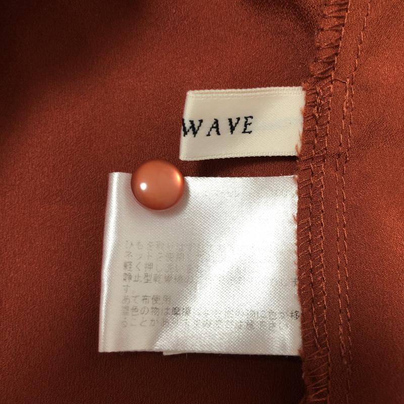 イノウェーブ innowave カットソー 長袖 40 無地 赤 / レッド / レディース USED 古着 中古 10005123
