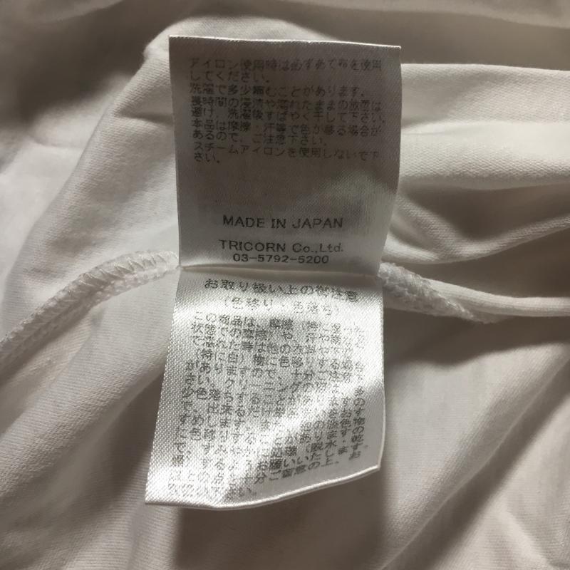 ヨーロ YOLO カットソー 半袖 38 無地 白 / ホワイト / レディース USED 古着 中古 10006456