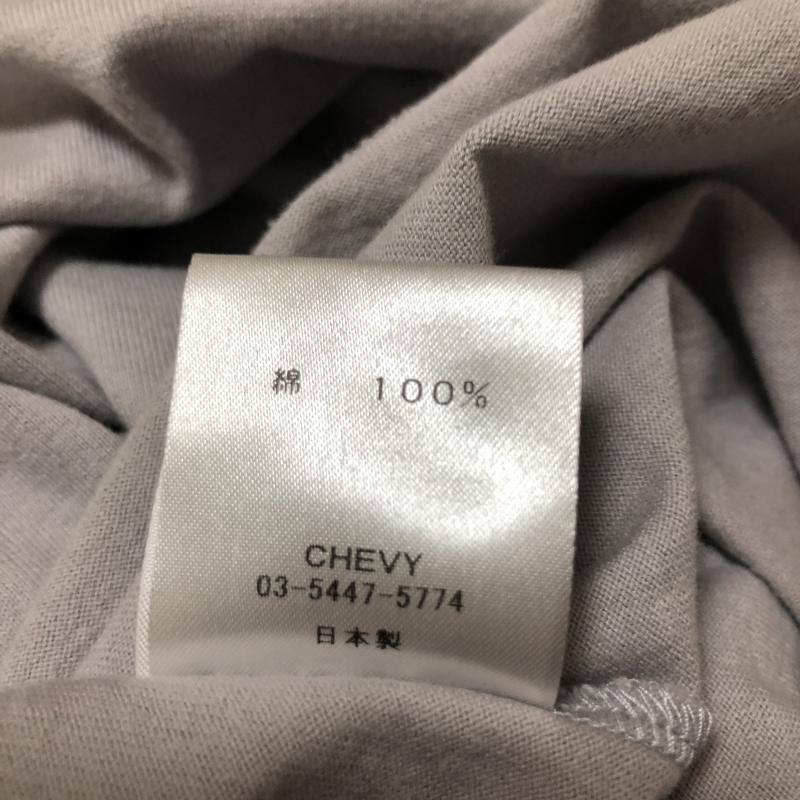 ノーブルブラン NobleBlanc カットソー 長袖 38 無地 灰 / グレー / レディース USED 古着 中古 10006653