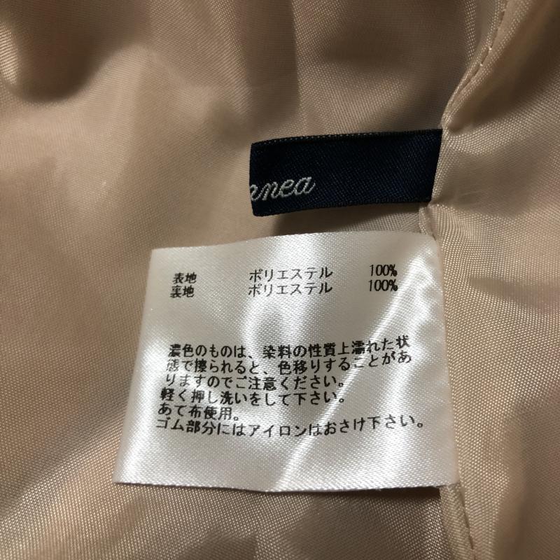 エンネア Ennea スカート ひざ丈スカート 38 無地 ベージュ / ベージュ / レディース USED 古着 中古 10006708