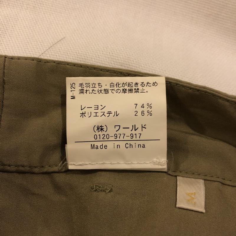 エージーバイアクアガール AGBYAQUAGIRL パンツ スラックス M 無地 緑 / グリーン / レディース USED 古着 中古 10007985