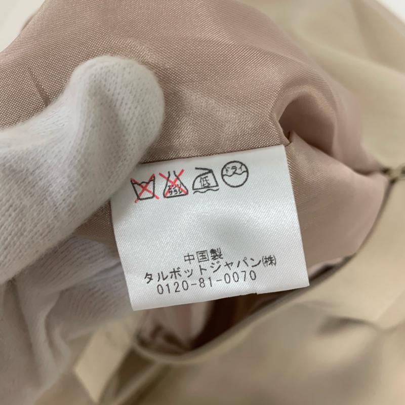 タルボット TALBOTS スーツ ひざ丈スカート ストライプ ベージュ / ベージュ / レディース USED 古着 中古 10008857
