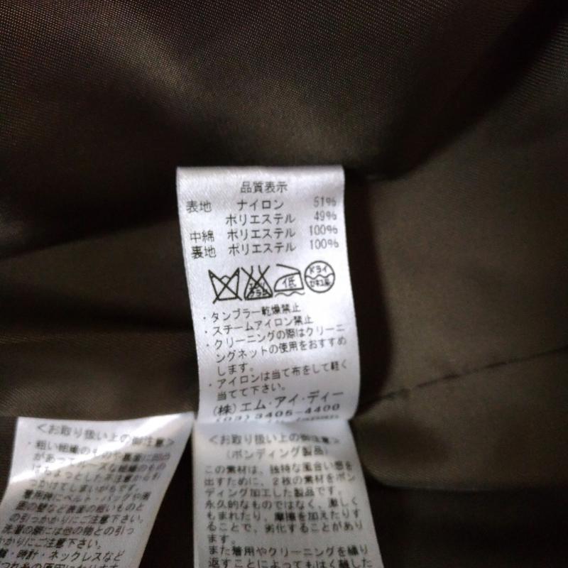 エムプルミエ M-PREMIER コート コート一般 34 無地 茶 / ブラウン / レディース USED 古着 中古 10010366
