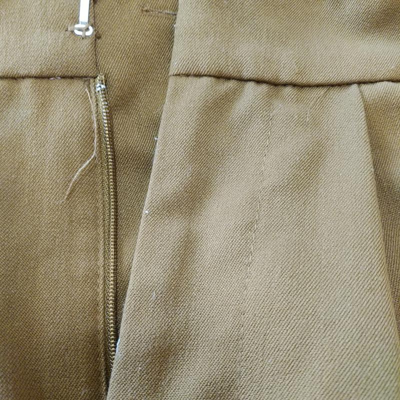 イング INGNI パンツ スラックス ガウチョパンツ M 無地 茶 / ブラウン / レディース USED 古着 中古 10010702