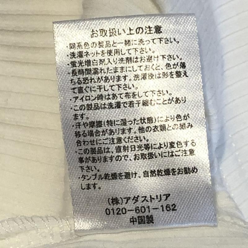 グローバルワーク GLOBAL WORK カットソー 半袖 M 無地 白 / ホワイト / レディース USED 古着 中古 10010796