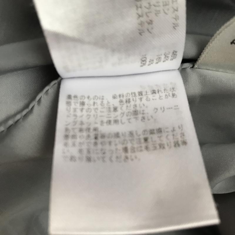 ホワイトジョーラ White Joola スカート ひざ丈スカート 無地 灰 / グレー / レディース USED 古着 中古 10012076
