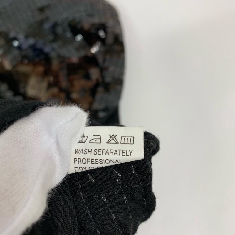 アンジェラメレミラノ Angela Mele Milano カットソー 半袖 無地 X 黒 / ブラック / black X 茶 / ブラウン / brown レディース USED 古着 中古 10013980