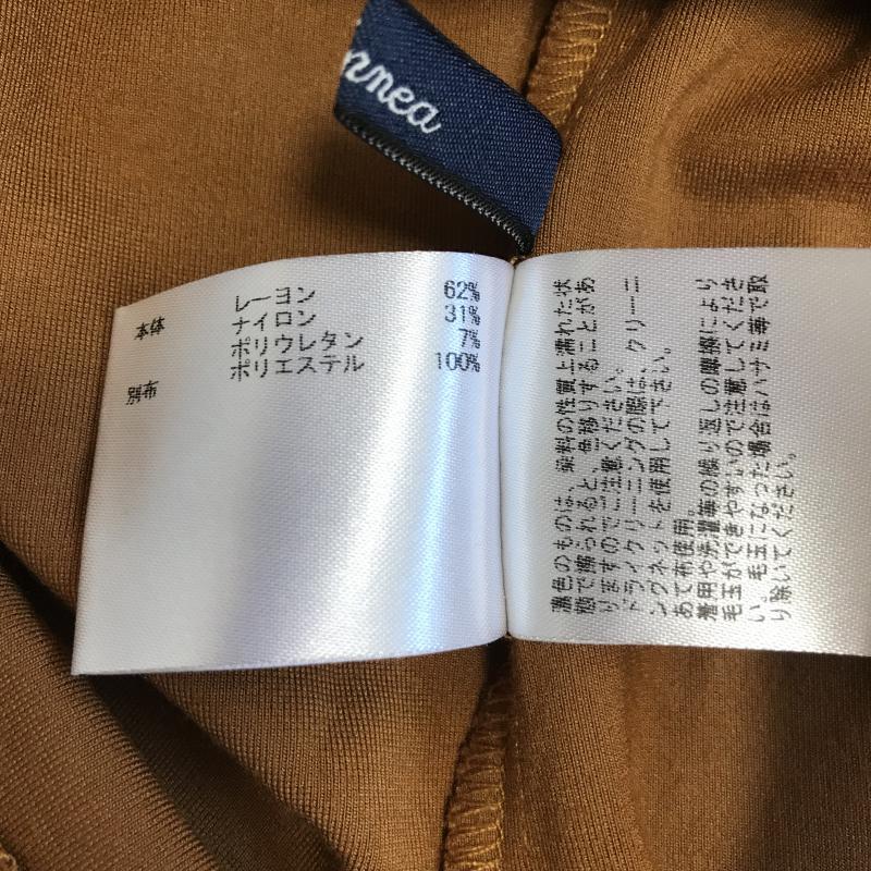 エンネア Ennea カットソー 長袖 M 無地 茶 / ブラウン / レディース USED 古着 中古 10014311