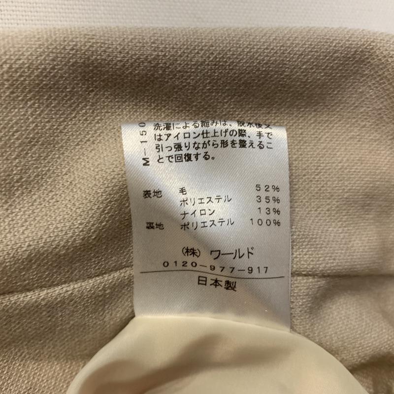 リフレクト Reflect スカート ひざ丈スカート 無地 ベージュ / ベージュ / レディース USED 古着 中古 10014605