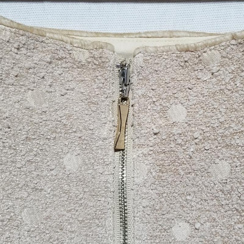 プロポーションボディドレッシング PROPORTION BODY DRESSING スカート ひざ丈スカート 2 ドット ベージュ / ベージュ / レディース USED 古着 中古 10014817