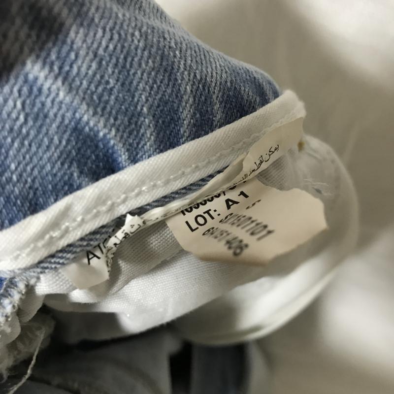 ザラベーシック ZARA BASIC パンツ デニム、ジーンズ ガウチョパンツ S 無地 インディゴ / インディゴ / レディース USED 古着 中古 10014985