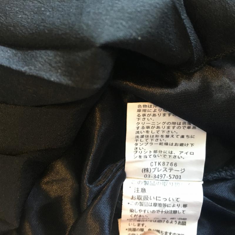 マリーローズ Mary Rose ワンピース ミニスカート M 無地 X 刺繍 黒 / ブラック / レディース USED 古着 中古 10015543