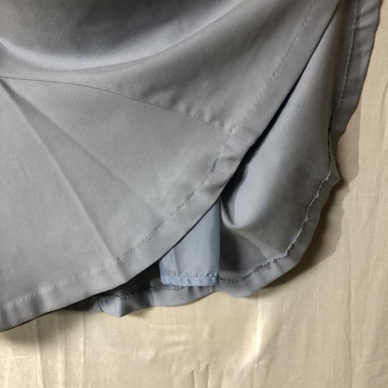 エンネア Ennea スカート ひざ丈スカート 40 無地 青 / ブルー / レディース USED 古着 中古 10015692