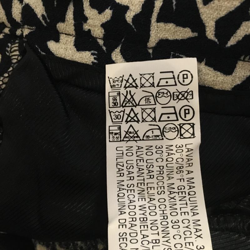 ザラベーシック ZARA BASIC パンツ ショートパンツ S X 総柄 黒 / ブラック / X 白 / ホワイト / レディース USED 古着 中古 10016298