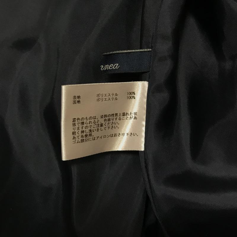 エンネア Ennea スカート ひざ丈スカート 38 無地 紺 / ネイビー / レディース USED 古着 中古 10017220