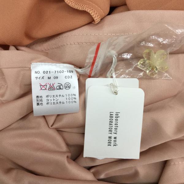 ラボラトリーワーク laboratory work ワンピース ワンピース 五分袖 タグ付き M 無地 レディース USED 古着 中古 10022499