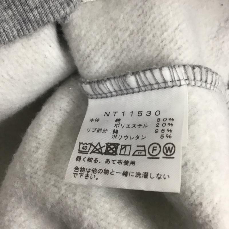 ザノースフェイス THE NORTH FACE パーカー 長袖 nt11530 リアビュージップパーカー 長袖パーカー スウェット M ロゴ、文字 灰 / グレー / メンズ USED 古着 中古 10109565