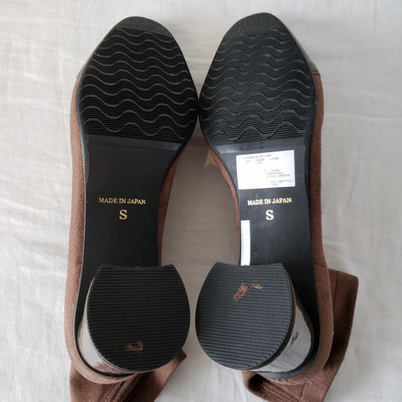 マミアン MAMIAN ブーツ ショートブーツ S 無地 茶 / ブラウン / brown レディース USED 古着 中古 10034867
