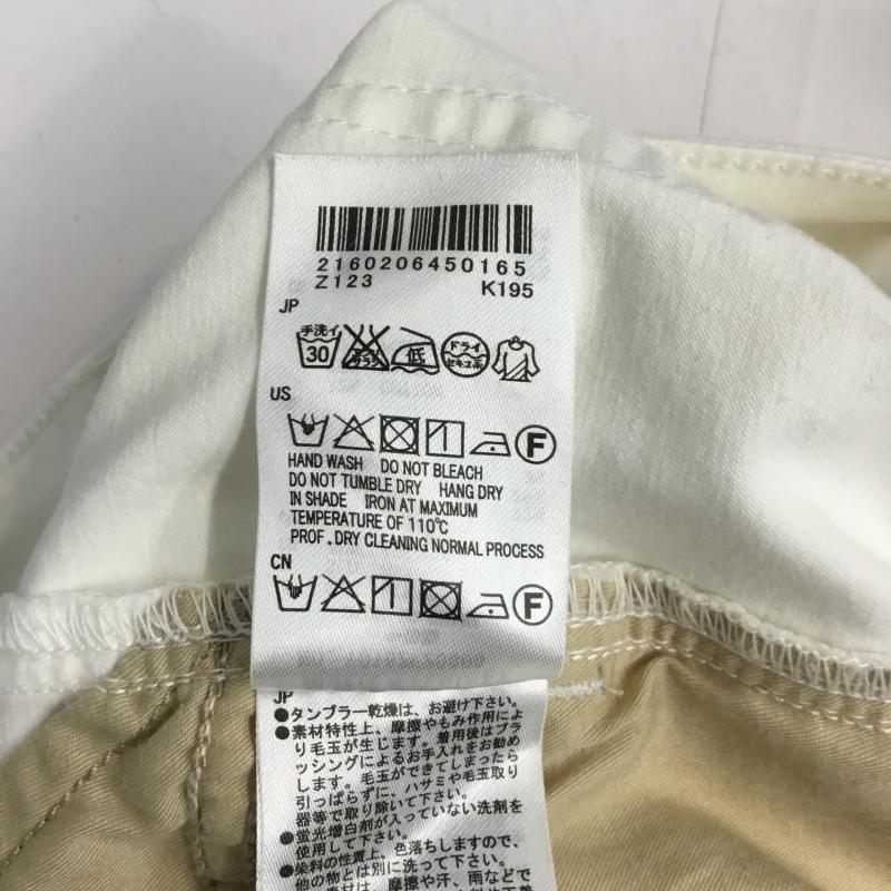 アースミュージックアンドエコロジー earth music&ecology ボトムス ボトムス S 無地 白 / ホワイト / white レディース USED 古着 中古 10044466