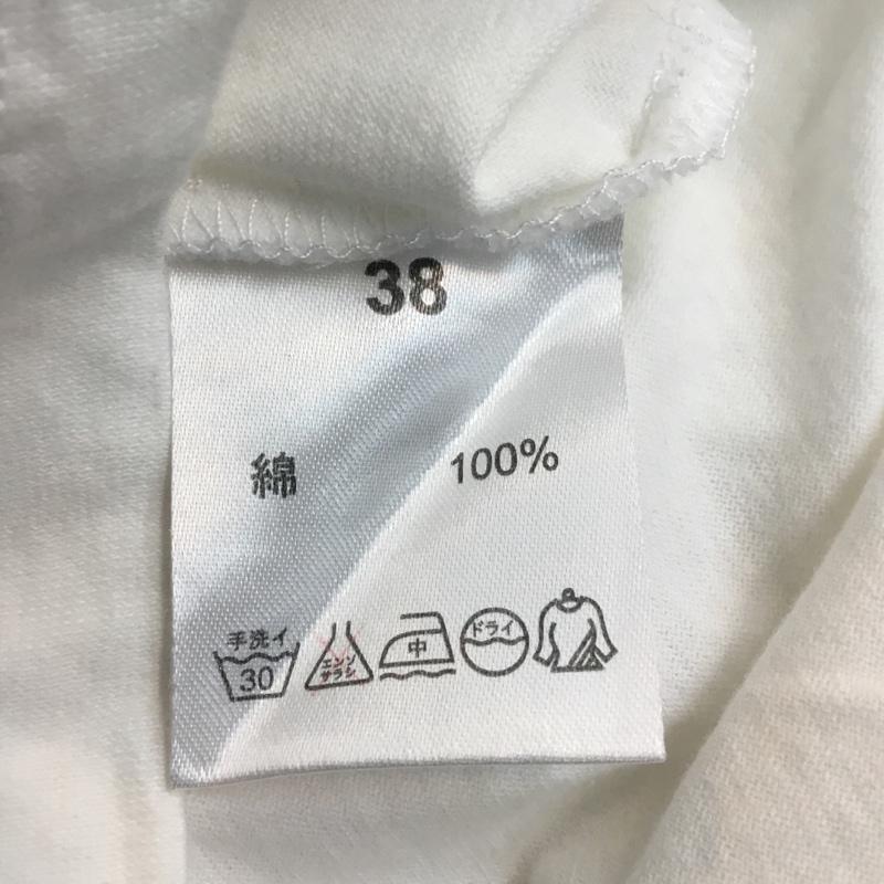 アーバンリサーチ URBAN RESEARCH Tシャツ 半袖 Vネック 38 無地 白 / ホワイト / white メンズ USED 古着 中古 10046547